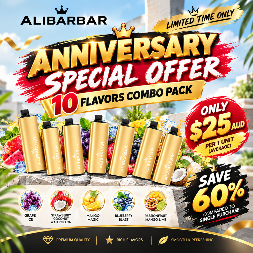 ALIBARBAR INGOT 9000 Puffs Disposable Device【Buy 10, $25 each】（Warehouse D1！）